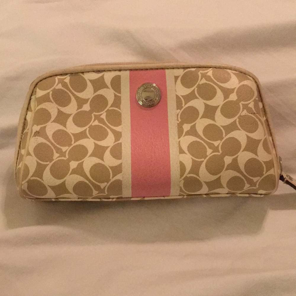 Coach cosmetic bag